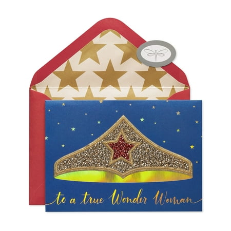 Papersong Premium Wonder Woman Greeting Card for All Occasions (True Wonder Woman)