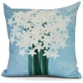thumbnail image 1 of Paperwhites, Floral Print Pillow, 1 of 2