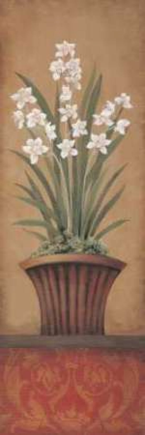 Paperwhites II Canvas Art - 3 Bamboo Studio (8 x 24)