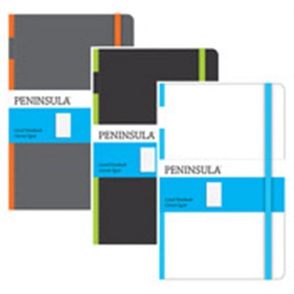 Paperworks Peninsula Fashion Notebook, 160 Lined Pages, Assorted Color, Color May Vary 55360
