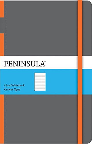 Paperworks Peninsula Fashion Notebook, 160 Lined Pages, Assorted Color, Color May Vary (55360)