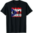thumbnail image 1 of Papi Chulo Puerto Rico Flag Boricua Gift T-Shirt, 1 of 3