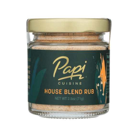 Papi Cuisine House Blend Dry Rub, 2.5 oz Jar