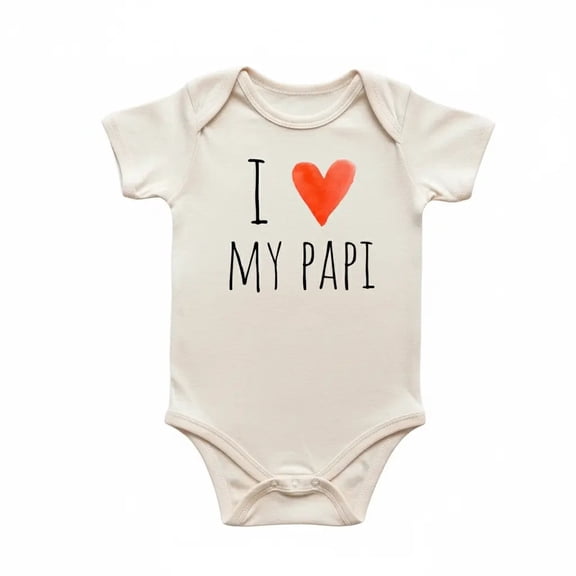 Papi Grandpa Spanish Newborn Baby Bodysuit