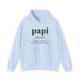 thumbnail image 1 of Papi Latino Mexican Dad Fathers Day Hoodie, Gifts, Hooded Sweatshirt, 1 of 4