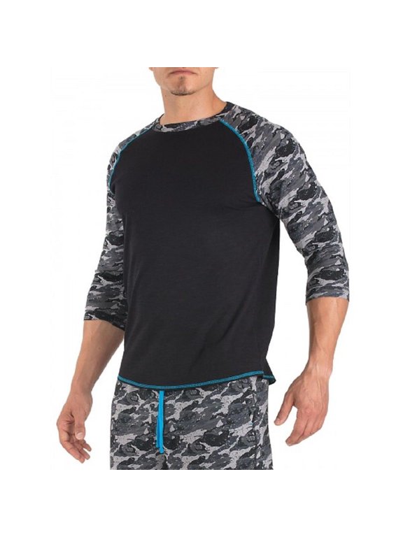 Men's Slub Jersey Baseball Tee Shirt - 627113