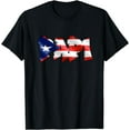 thumbnail image 1 of Papi Puerto Rican Flag PR Pride Father Dad Boricua T-Shirt, 1 of 4
