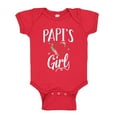 thumbnail image 1 of Papi's Girl Baby Bodysuit One Piece 24 mo Red, 1 of 3