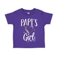 thumbnail image 1 of Papi's Girl Toddler T-Shirt 4T Purple, 1 of 3