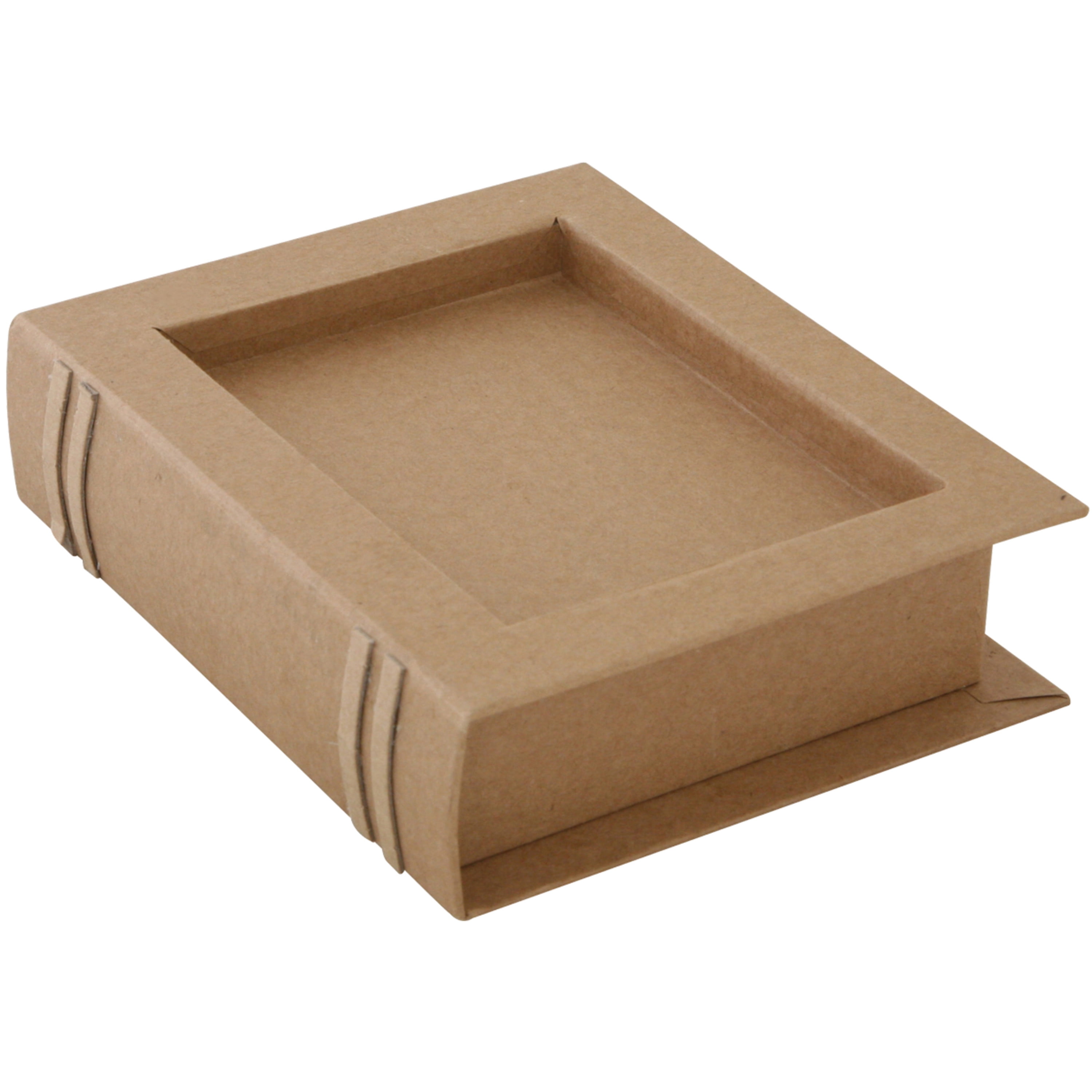 Papier Mache Book Box, Medium