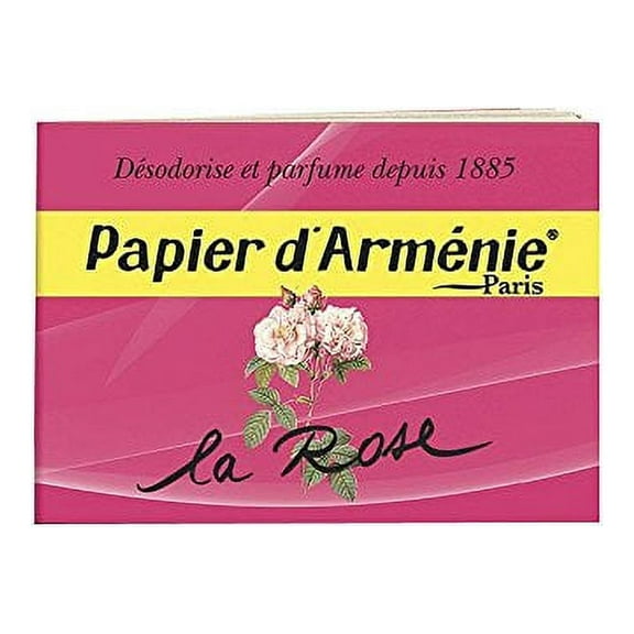 Papier d'Armenie La Rose Burning Papers (1 Book of 12 Sheets)