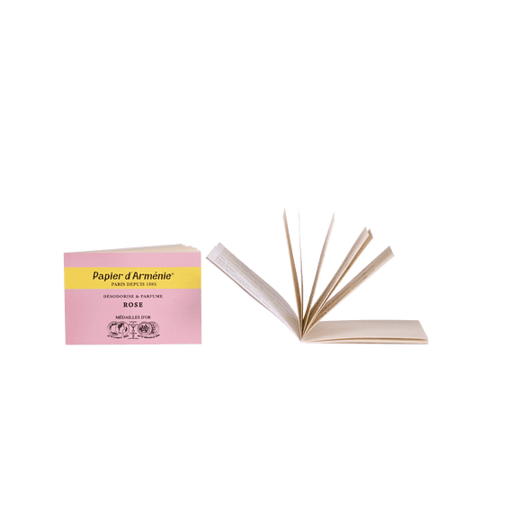 Papier d'Armenie La Rose Burning Papers (1 Book of 12 Sheets)