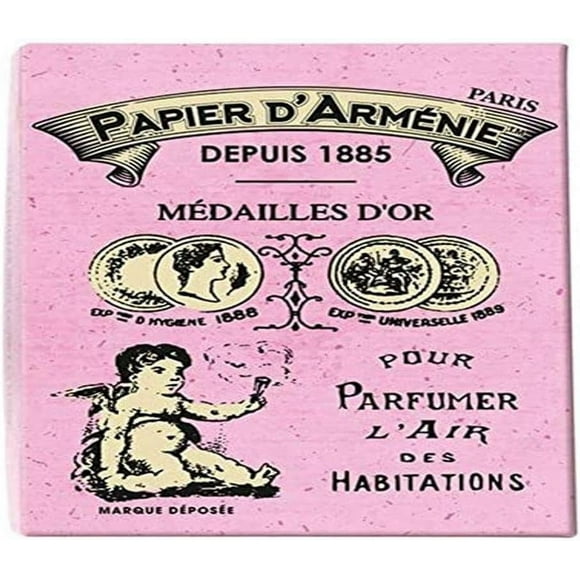 Papier d'Armenie La Rose Coffret Vintage includes 6 booklets