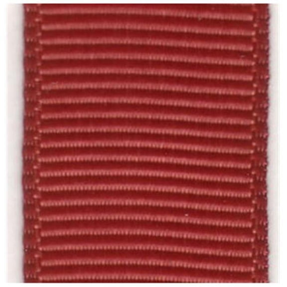 Papilion Grosgrain Ribbon - Rust - 100 Yards
