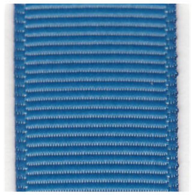 Papilion R074200090339100Y .38 in. Grosgrain Ribbon 100 Yards - Cadet Blue