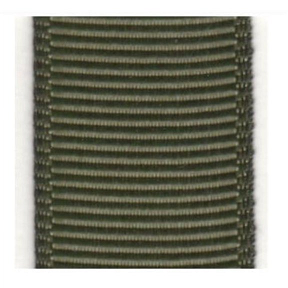 Papilion R074200090574100Y .38 in. Grosgrain Ribbon 100 Yards - Olive Drab