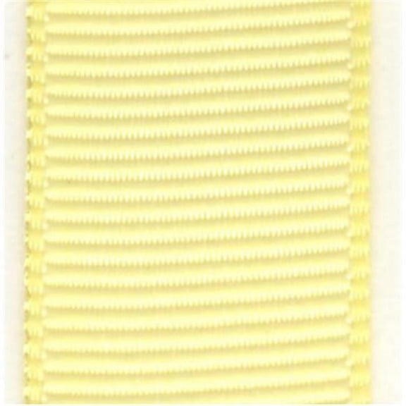 Papilion R074200160617100Y .63 in. Grosgrain Ribbon 100 Yards - Baby Maize