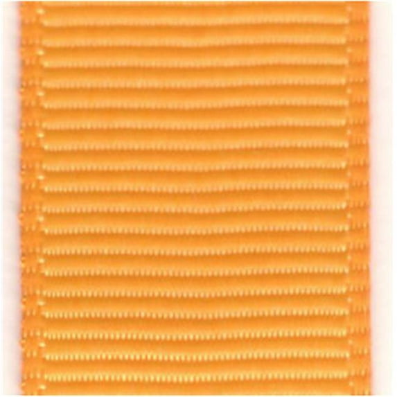 Papilion R074200160660100Y .63 in. Grosgrain Ribbon 100 Yards - Yellow Gold