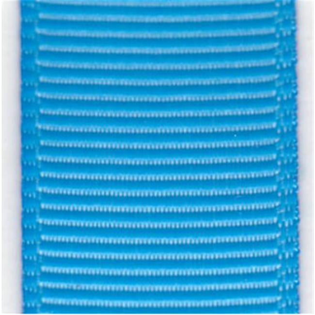 Papilion R074200230328100Y .88 in. Grosgrain Ribbon 100 Yards - Island Blue