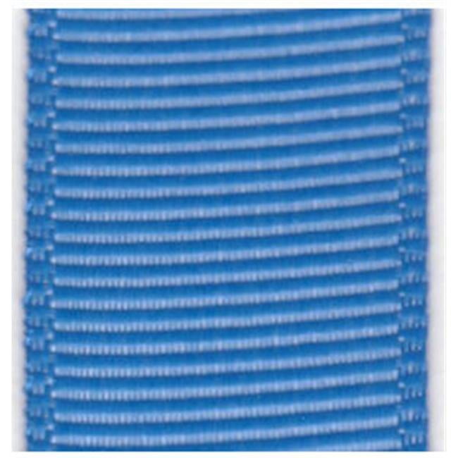 Papilion R074200230337100Y .88 in. Grosgrain Ribbon 100 Yards - Capri Blue