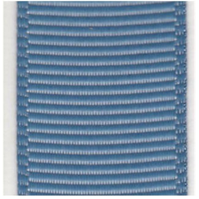 Papilion R074200230338100Y .88 in. Grosgrain Ribbon 100 Yards - Antique Blue