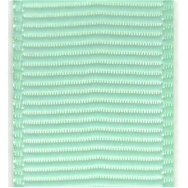 Papilion R074200230513100Y .88 in. Grosgrain Ribbon 100 Yards - Pastel Green