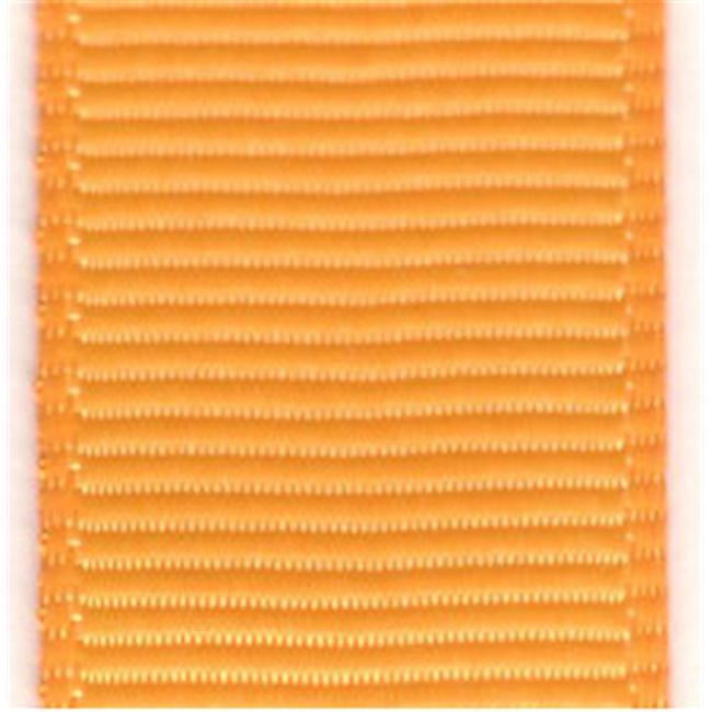 Papilion R074200230660100Y .88 in. Grosgrain Ribbon 100 Yards - Yellow Gold