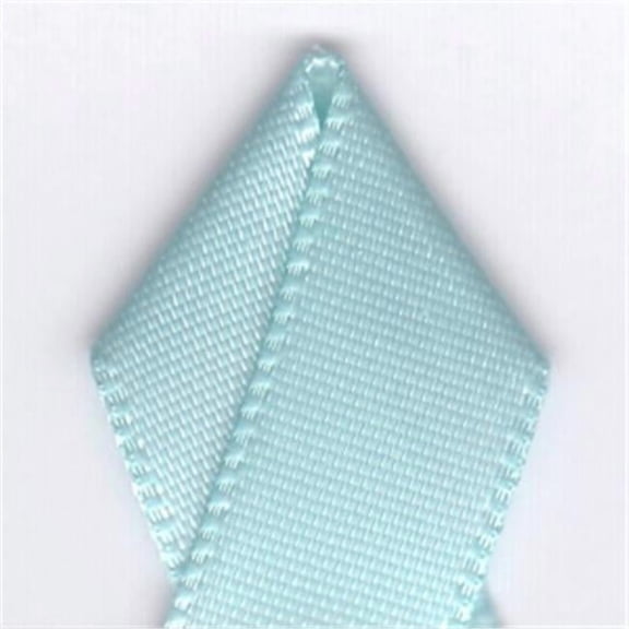 Papilion R074300060324100Y .25 in. Single-Face Satin Ribbon 100 Yards - Mineral Ice