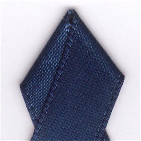 Papilion R074300090365100Y .38 in. Single-Face Satin Ribbon 100 Yards - Light Navy