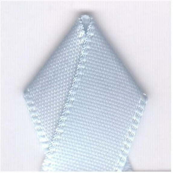 Papilion R074300120303100Y .5 in. Single-Face Satin Ribbon 100 Yards - Blue Vapor