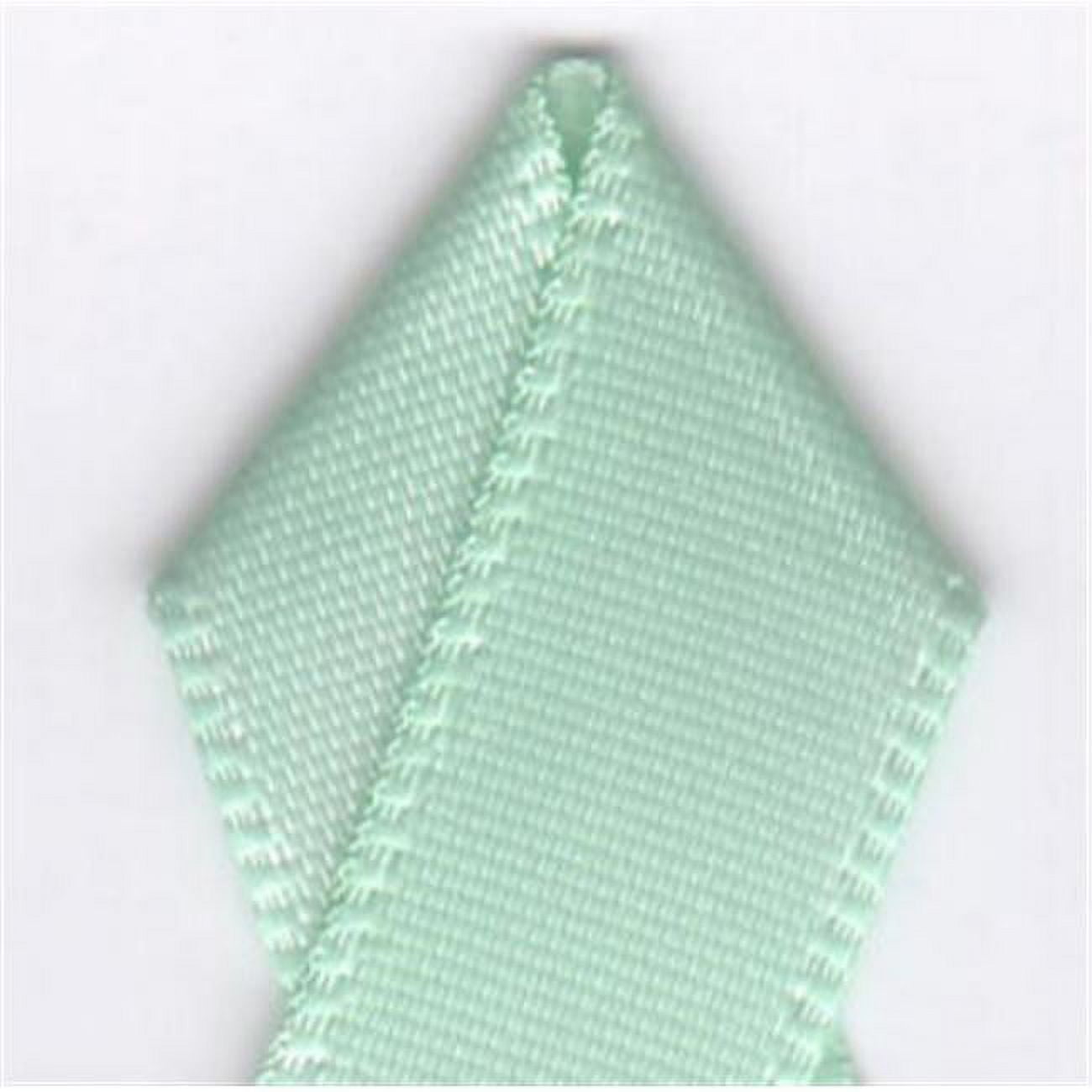 Papilion R074300120513100Y .5 in. Single-Face Satin Ribbon 100 Yards - Pastel Green