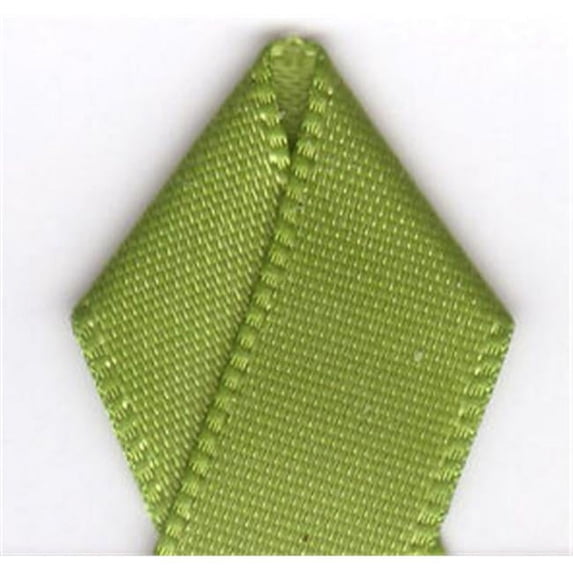 Papilion R074300120548100Y .5 in. Single-Face Satin Ribbon 100 Yards - Kiwi