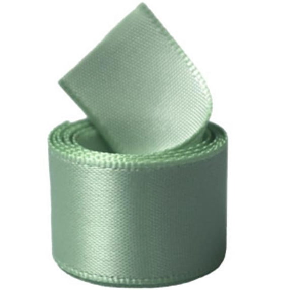 Papilion R07430538056450YD 1.5 in. Single-Face Satin Ribbon 50 Yards - Celadon