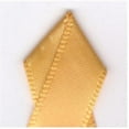 thumbnail image 1 of Papilion R074400060660100Y .25 in. Double-Face Satin Ribbon 100 Yards - Yellow Gold, 1 of 1