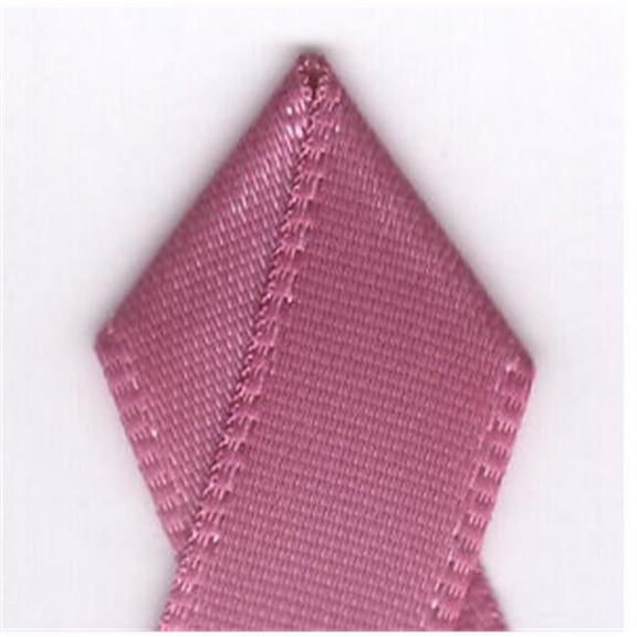 Papilion Single-Face Satin Ribbon - Colonial Rose - 100 Yards