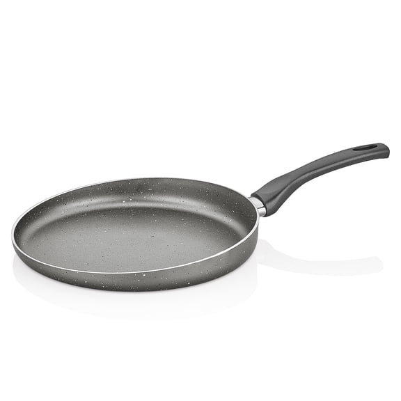 Papilla FRED Non-Stick Pancake Pan 10.2" (26 cm) SmartEdge Aluminum Frying Pan Granite Nonstick Crepe Pan for Kitchen Frypan for Eggs, Gray
