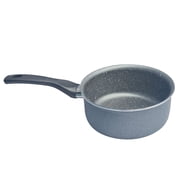 Papilla FRED Non-Stick Saucepan 1.5 Qt 1.4 L Cast Aluminum Pot Sauce Pan Cookware Kitchenware Multi-Purpose Pot, Gray