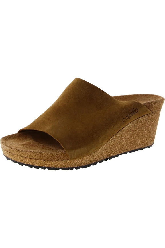 Womens Namica Slip On Open Toe Wedge Sandals
