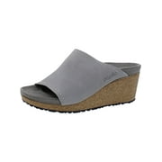 Papillio Womens Namica Suede Peep-Toe Wedge Sandals