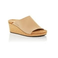 thumbnail image 1 of Papillio by Birkenstock Womens Namica Leather Wedge Sandals Tan 39 Narrow (AA,N), 1 of 5