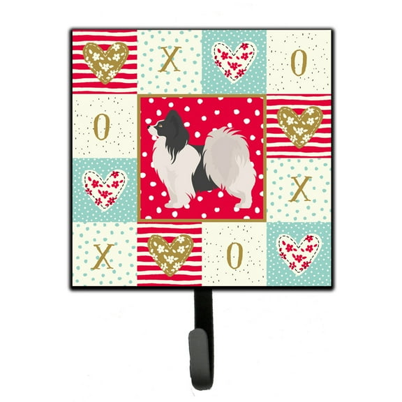 Papillon 2 Love Leash or Key Holder Red