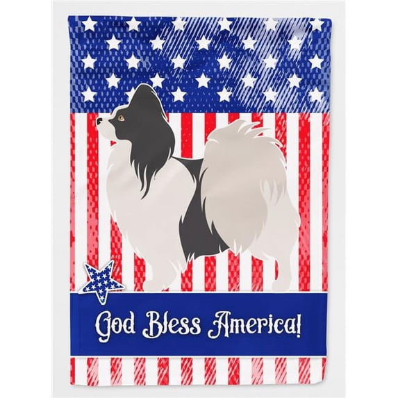 Papillon American Canvas House Flag - Multicolor