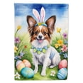 thumbnail image 1 of Papillon Easter Egg Hunt House Flag 28 in x 40 in, 1 of 7