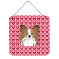 thumbnail image 1 of Papillon Hearts Wall or Door Hanging Prints, 1 of 1