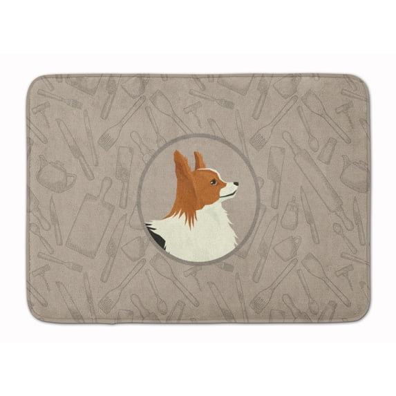 Papillon In the Kitchen Machine Washable Memory Foam Mat