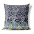 thumbnail image 1 of Papillon Paradise Throw Pillow with Removable Cover in Gray 18x18, 1 of 7