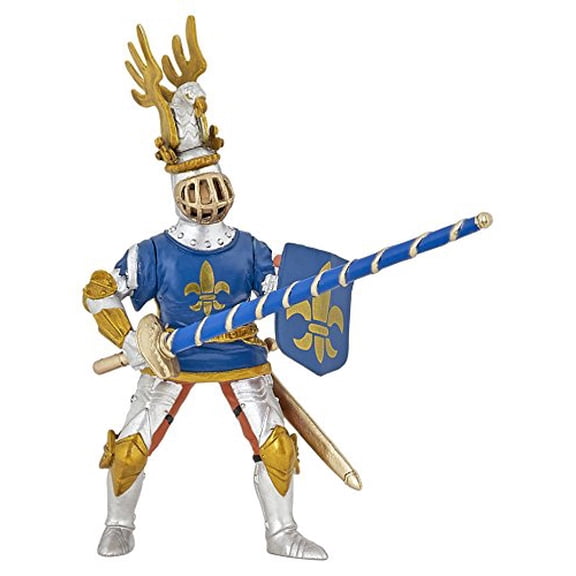 Papo Blue Knight Fleur De Lys