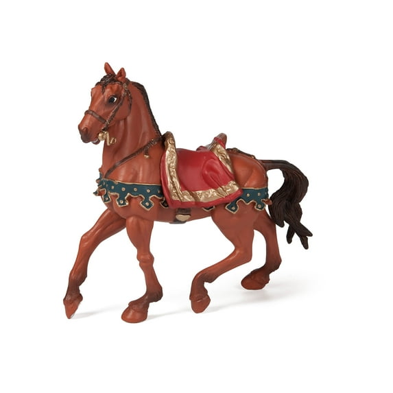 Papo Caesar's Horse Figure, Multicolor