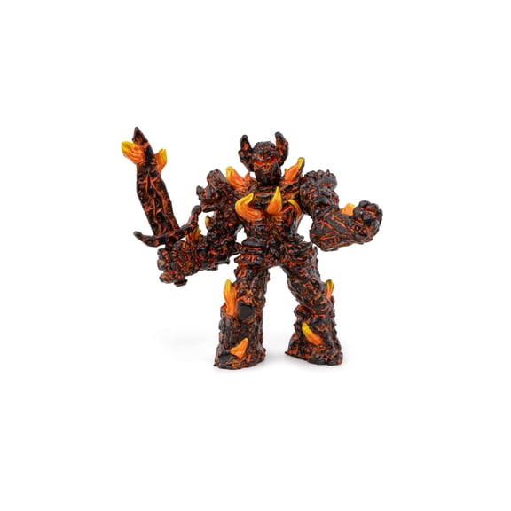 Papo Fire Golem Hand Painted Figurine - Heirloom Quality Collectible No. 36026
