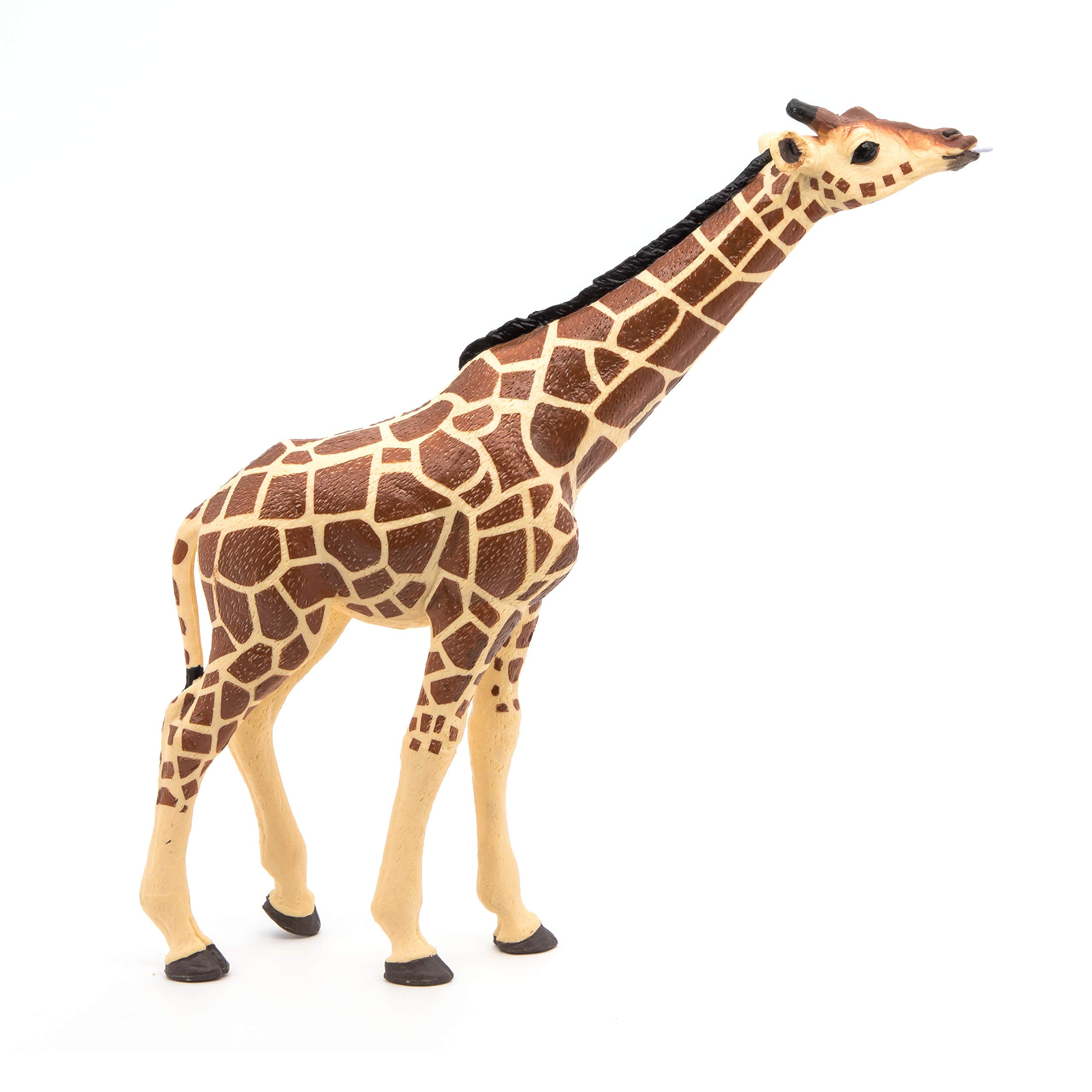 Hand-Painted Multicolor Giraffe Figurine Toy